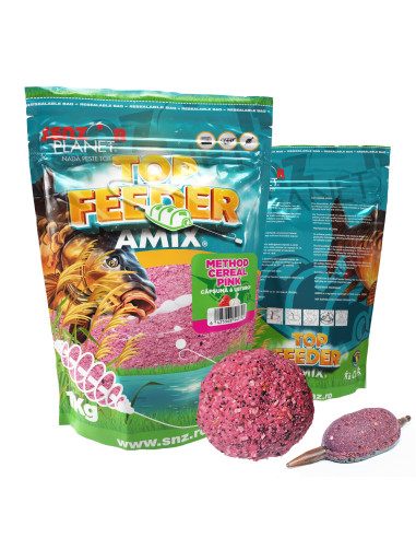 Nada Senzor Top Feeder Amix Method Cereal Pink, 1kg