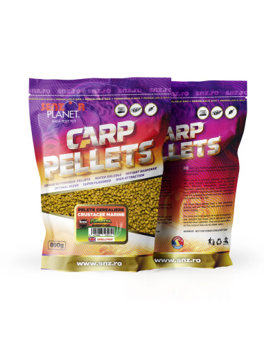 Pelete Senzor Cerealiere Fumigena Crustacee Marine, 3mm, 800g