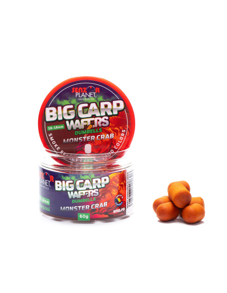Wafters Senzor Big Carp Fumigena Monster Crab, 16-18mm, 60g Wafters Senzor Big Carp Fumigena Monster Crab, 16-18mm, 60g