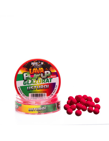 Pop-up Senzor Lava Glazurat Usturoi, 8mm, 30g
