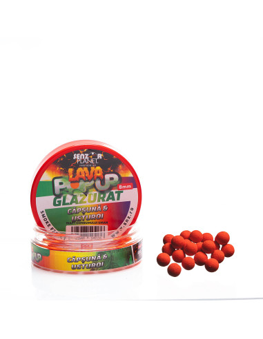 Pop-up Senzor Lava Glazurat Capsuna-Usturoi, 8mm, 30g