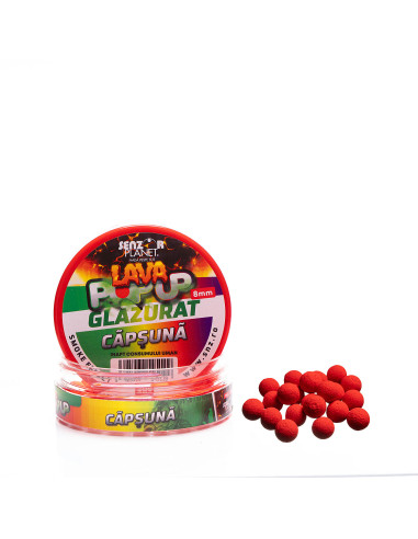 Pop-up Senzor Lava Glazurat Turbo Capsuna , 8mm, 30g