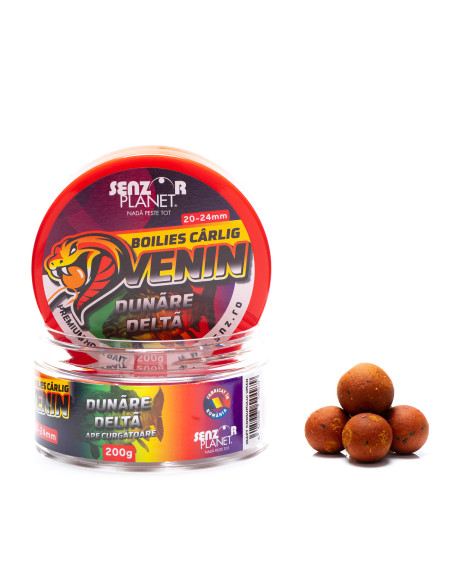 Boilies Senzor Venin Dunare Delta, 20-24mm, 200g