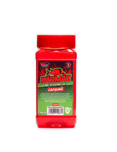Aditiv lichid Senzor Karmaz Fumigena Novac Capsuna, 500ml Aditiv lichid Senzor Karmaz Fumigena Novac Capsuna, 500ml