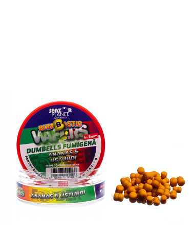 Wafters Senzor Bumbastic Dumbells Fumigena, Ananas Usturoi, 6-8mm, 25g