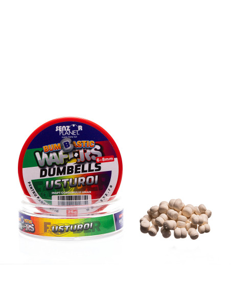Wafters Senzor Bumbastic Dumbells, Usturoi, 6-8mm, 25g Wafters Senzor Bumbastic Dumbells, Usturoi, 6-8mm, 25g