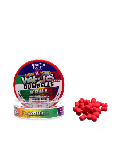 Wafters Senzor Bumbastic Dumbells, Krill, 6-8mm, 25g