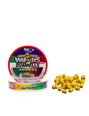 Wafters Senzor Bumbastic Dumbells, Ananas, 6-8mm, 25g