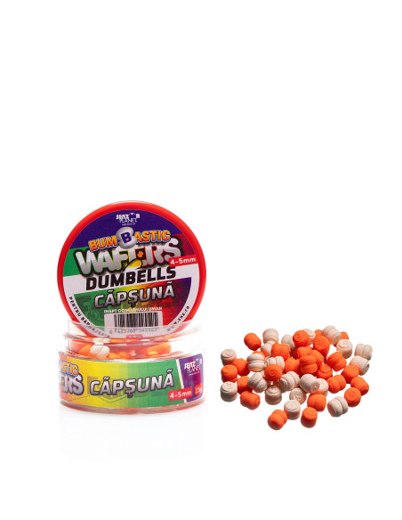 Wafters Senzor Bumbastic Dumbells,Capsuna, 4-5mm, 15g Wafters Senzor Bumbastic Dumbells,Capsuna, 4-5mm, 15g