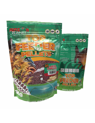 Pelete Senzor Top Feeder Pellets, Larve Libelule, 2.5mm, 1kg