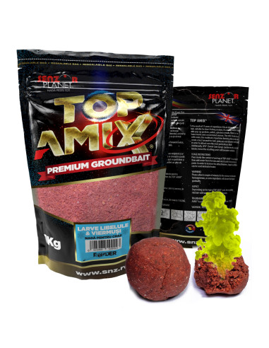 Nada Senzor Top Amix Method Feeder, Larve Libelule Viermusi, 1kg