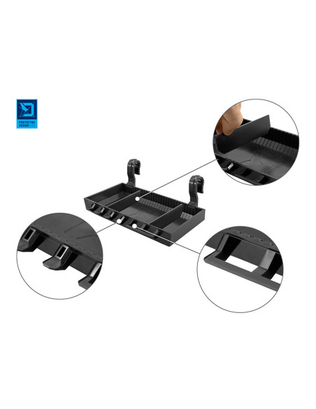 Tava/Suport pentru Rod Pod Delphin ShelfPod, BlackWay, 20x10x3cm