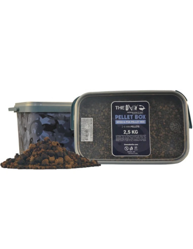 Pelete The One Pellet Box Spod & Pva Pellet Mix, 2-6mm, 2.5kg/galeata
