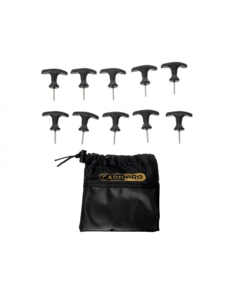Cuie Fixare Cort Ponton Platform Pegs, Carp Pro, 10 buc Cuie Fixare Cort Ponton Platform Pegs, Carp Pro, 10 buc