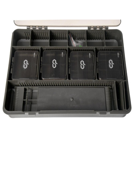 Cutie Large Tackle & Rig Box Carp Pro, 38x30x5,5 cm Cutie Large Tackle & Rig Box Carp Pro, 38x30x5,5 cm