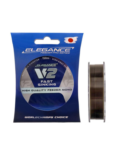 Fir Monofilament Elegance Feeder Pro V2 Fast Sinking, 150m Fir Monofilament Elegance Feeder Pro V2 Fast Sinking, 150m