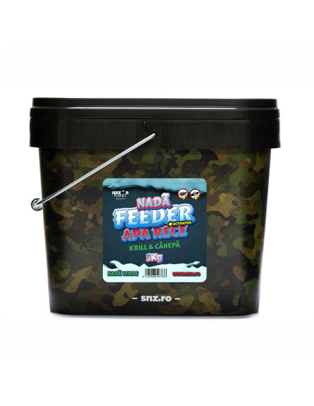 Nada Feeder Apa Rece Krill & Canepa 5kg + Activator 250ml Nada Feeder Apa Rece Krill & Canepa 5kg + Activator 250ml