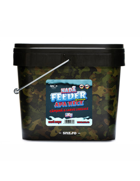 Nada Feeder Apa Rece Faina Capsuni & Larve Libelule 5kg + Activator 250ml Nada Feeder Apa Rece Faina Capsuni & Larve Libelule 5kg + Activator 250ml