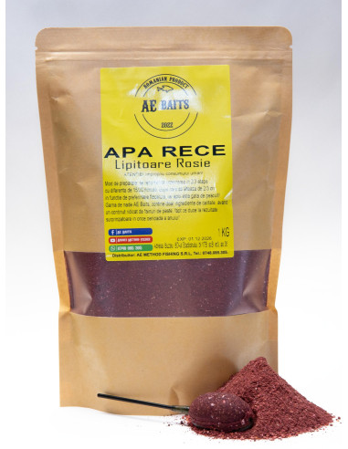 Nada Apa Rece AE Baits, Lipitoare Rosie, 1kg