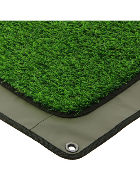 Covoras Impermeabil Cu Gazon Artificial Ngt Bivvy Mat, 70x50cm Covoras Impermeabil Cu Gazon Artificial Ngt Bivvy Mat, 70x50cm