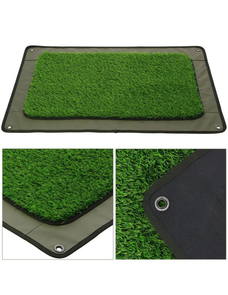 Covoras Impermeabil Cu Gazon Artificial Ngt Bivvy Mat, 70x50cm Covoras Impermeabil Cu Gazon Artificial Ngt Bivvy Mat, 70x50cm