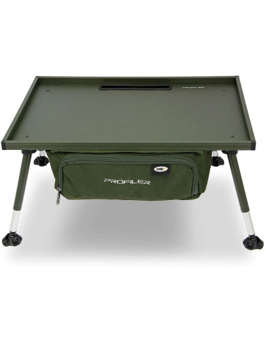 Masa Monturi Ngt Profiler Bivvy Table Cu Organizator, 40x58x25-37cm