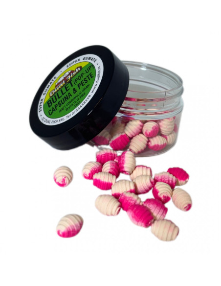 Wafters Dual Fish Bullet,10mm, capsuna si peste, 25g Wafters Dual Fish Bullet,10mm, capsuna si peste, 25g