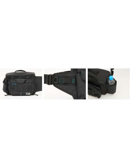 Borseta Daiwa Emeraldas Hip Bag E Green 13x30x23cm Borseta Daiwa Emeraldas Hip Bag E Green 13x30x23cm