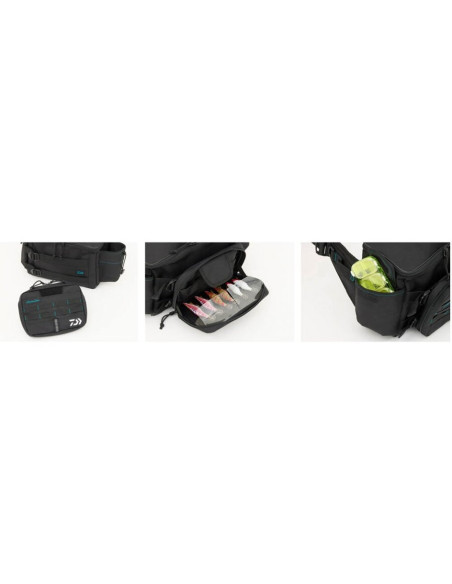 Borseta Daiwa Emeraldas Hip Bag E Green 13x30x23cm Borseta Daiwa Emeraldas Hip Bag E Green 13x30x23cm