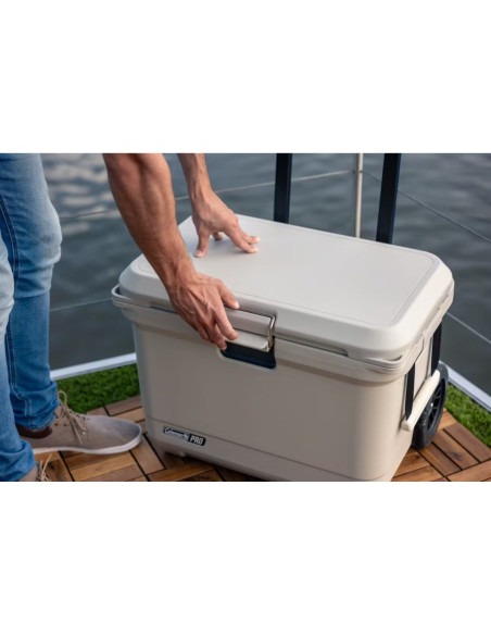 Lada frigorifica pasiva cu roti Coleman Pro 52l, 5 zile gheata