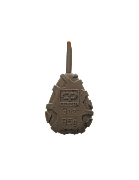 Plumb Carp Pro Delight In-Line Flat Pear Lead