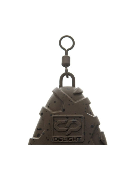 Plumb Carp Pro Delight Flat Pear Swivel Lead