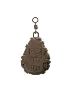 Plumb Carp Pro Delight Flat Pear Swivel Lead