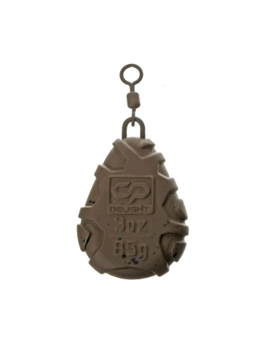 Plumb Carp Pro Delight Flat Pear Swivel Lead