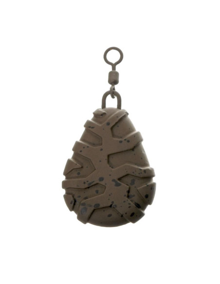 Plumb Carp Pro Delight Flat Pear Swivel Lead