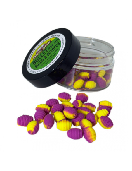 Wafters Dual Fish Bullet,10mm, Squid&Octopus, 25g Wafters Dual Fish Bullet,10mm, Squid&Octopus, 25g