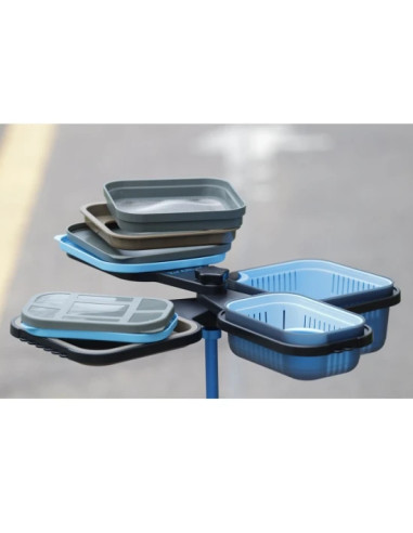 Suport + Cutii Momeala Pro Fl Compact Bait Waiter Set, Large