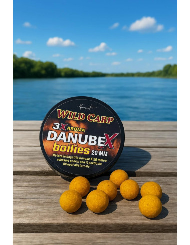 Boilies Solubil Feederx Wild Carp 3 Natural Mix Aroma, 20mm, 200g