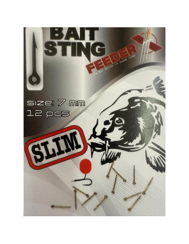 Bait Sting FeederX - Black Nickel SLIM, 7mm