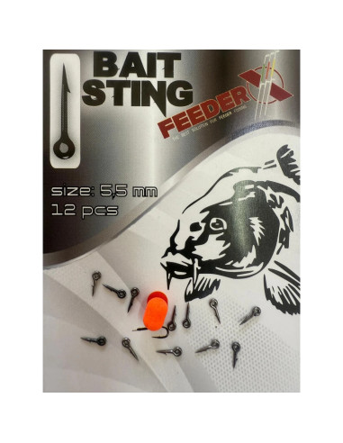 Bait Sting FeederX -Black Nickel, 5.5mm