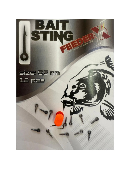Bait Sting FeederX -Black Nickel, 5.5mm Bait Sting FeederX -Black Nickel, 5.5mm