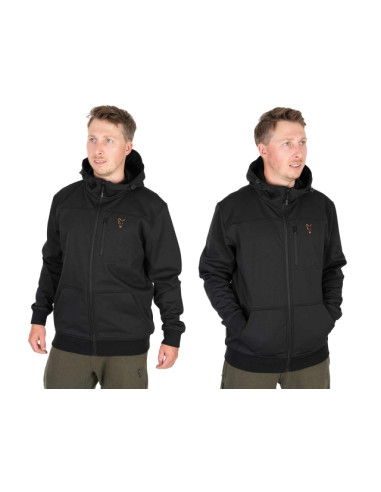 Jacheta Fox Collection Soft Shell Jacket Black & Orange