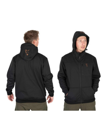 Jacheta Fox Collection Soft Shell Jacket Black & Orange