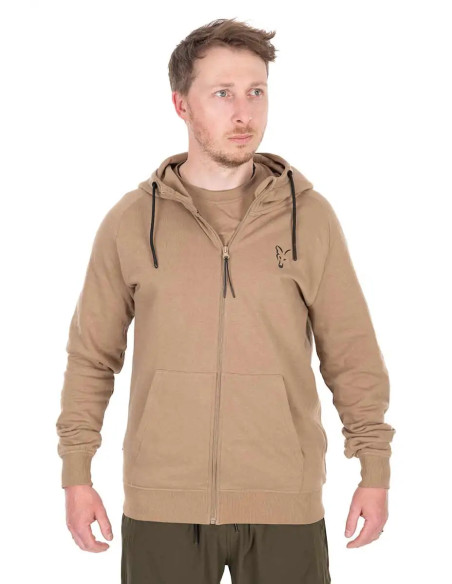 Hanorac Fox Collection LW Zip Hoody Tan LTD Hanorac Fox Collection LW Zip Hoody Tan LTD