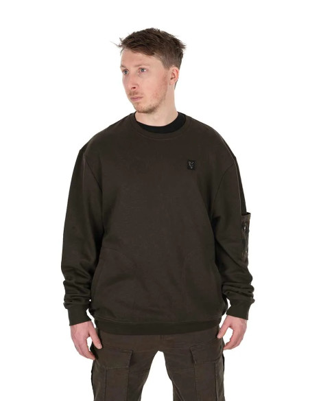 Hanorac Fox Light Weight Pullover, Khaki Hanorac Fox Light Weight Pullover, Khaki