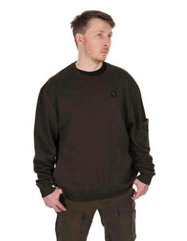 Hanorac Fox Light Weight Pullover, Khaki