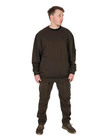 Hanorac Fox Light Weight Pullover, Khaki