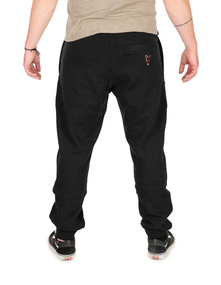 Pantaloni Lungi Fox Collection Joggers Black/Orange