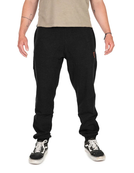 Pantaloni Lungi Fox Collection Joggers Black/Orange