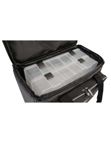 Geanta Accesorii Feeder Bait Cu 2 Cutii